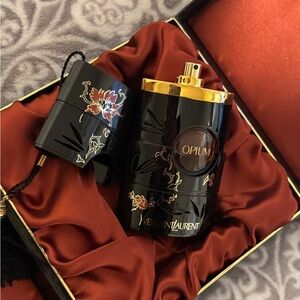Yves Saint Laurent Opium Black and Gold Floral Set
